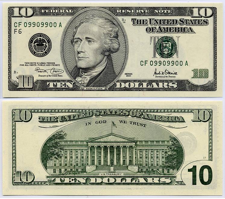 Us currency notes picture